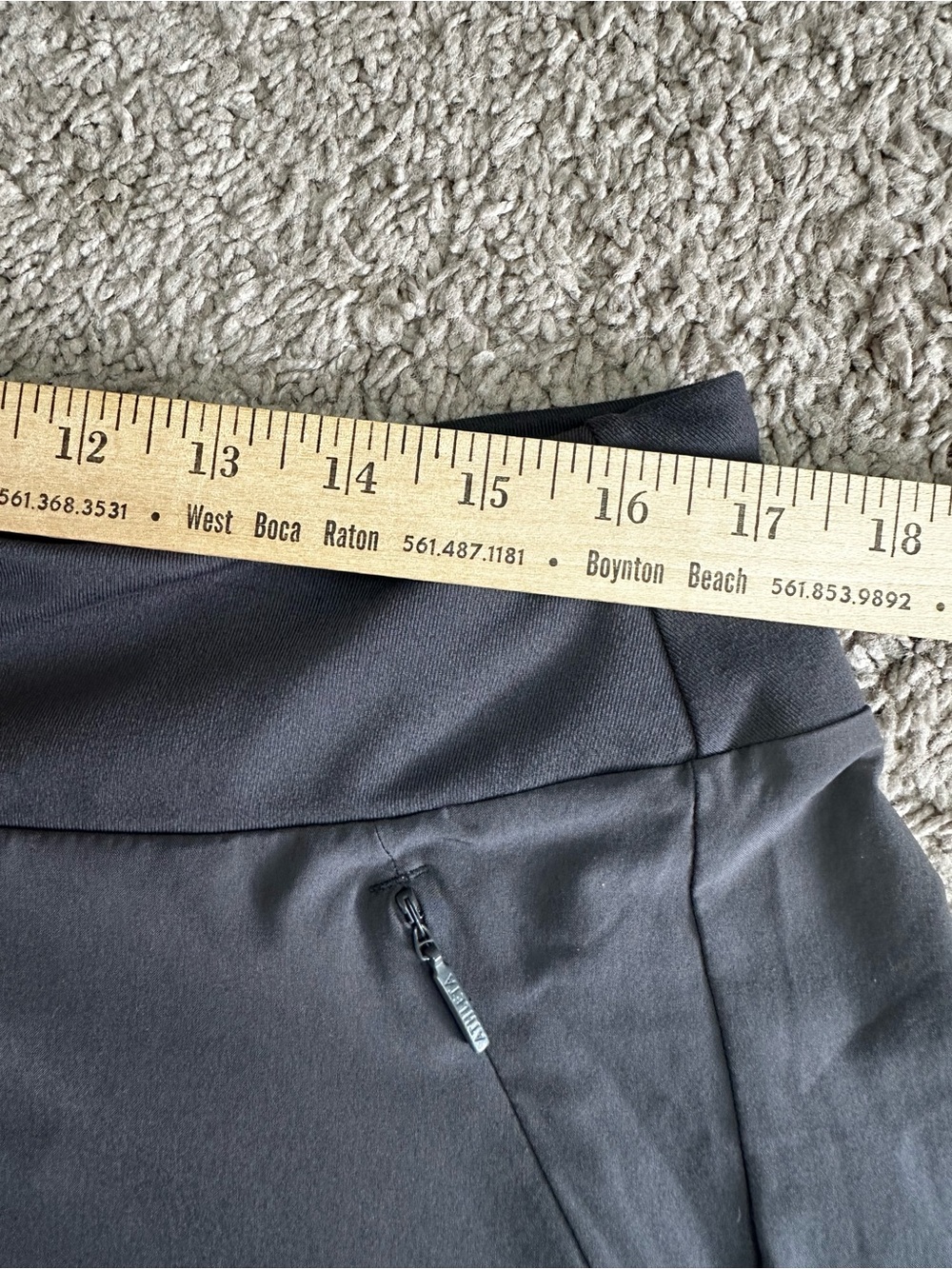 Athleta Soho Jogger Pants Women’s 14 Cast Iron Gray Stretch Lightweight Casual - Picture 12 of 16